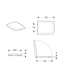 Geberit Icon Square Rimfree Back To