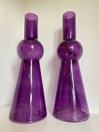 2 X Vintage Retro Ikea Large Purple