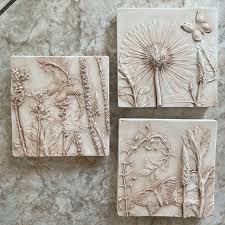 Erfly Plaster Relief Casting