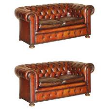 Antique Gentlemans Chesterfield Sofas