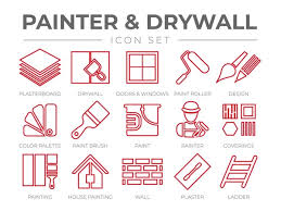 100 000 Drywall Icon Vector Images