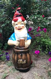 Garden Gnome Beer Drinker Large Size