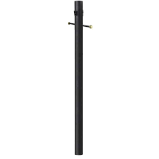 Solus 10 Ft Black Outdoor Lamp Post