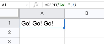 Rept Function In Google Sheets How It