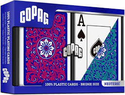 copag 100 plastic playing cards