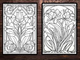 Art Nouveau Botanical Bliss Fl