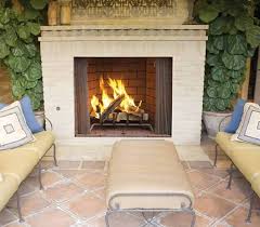 50 Large Outdoor Wood Fireplace By