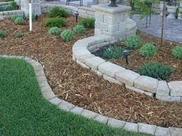 Stone Garden Edging Ideas Landscape