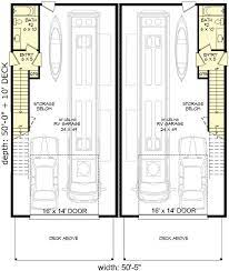 Rv Garage Duplex House Plans