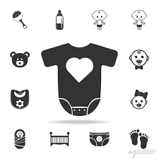 Baby Boy Dress Icon Set Of Child And
