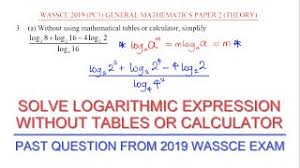 Solving Logarithmic Equations Without