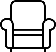 Armchair Chair Furniture Icon Png And