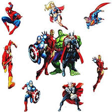 Ai Party The Avengers Sticker Childrens