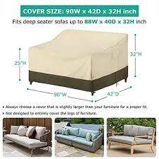 Sunpatio Outdoor Couch Cover Waterproof