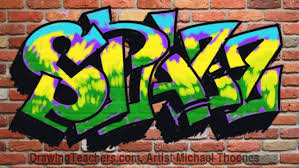 Draw Graffiti Letters Spazz