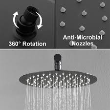 Wall Mount Rainfall Dual Shower Heads