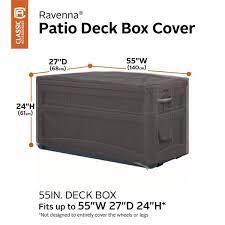 Water Resistant Patio Deck Box Cover