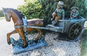 Horse Donkey Cart Ornaments Wexford