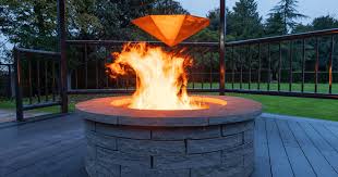Natural Stone Pre Made Fire Pits