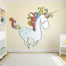 Large Unicorn Wall Sticker Nursery Wall