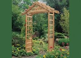 Wooden Garden Arbors Garden Archway