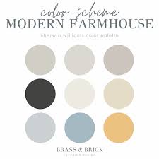 Modern Farmhouse Color Scheme Sherwin