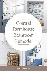 Coastal Farmhouse Bathroom Remodel