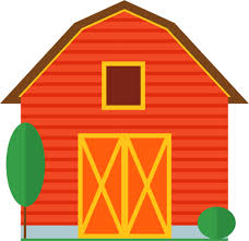 Farm Barn Icon Agriculture Farming