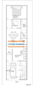 Single Floor House Plan With 1 Bedroom