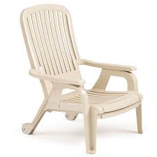 Grosfillex Bahia Stacking Deck Chair