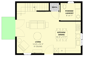 Wheelchair Accessible Cozy Cottage Plan