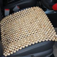 Teak Wooden Bead Car Seat Cushion