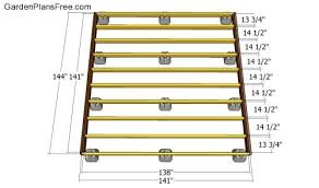 Deck Plans Free Free Garden Plans