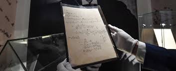 Handwritten Theory Of Relativity Notes