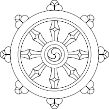 File Dharma Wheel Svg Wikipedia