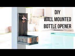 Diy Wall Mounted Bottle Opener