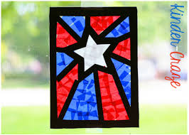 Patriotic Craft Window Decorations For Kids