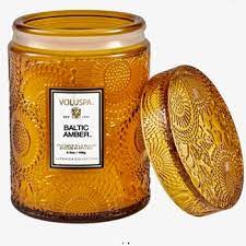 Baltic Amber Small Glass Jar Candle 5 5