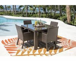 Napolitano Outdoor Patio Dining Set 4