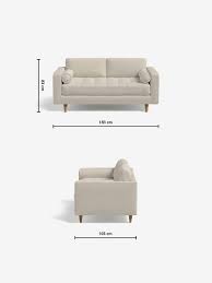 Buy Scott 2 Seater Sofa In Cotton Weave