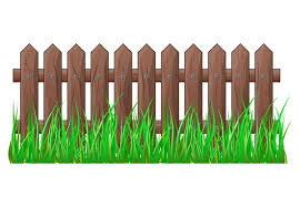 Wooden Fence Isolated Vector Symbol