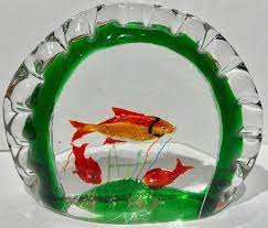 Murano Glass Aquarium Fish Tank