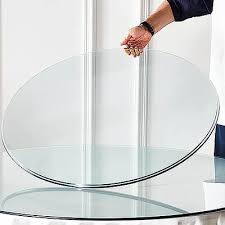 Tempered Glass Top Sy Wood Base