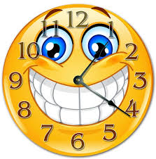 10 5 Smiley Emoticon Clock Living Room