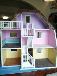 Wooden Barbie House
