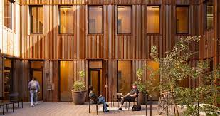 All Wood Mass Timber Building In