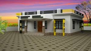 3 Bedroom Single Floor Modern House