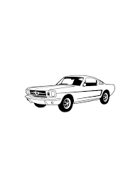Classic Car 65 Mustang Png Jpeg