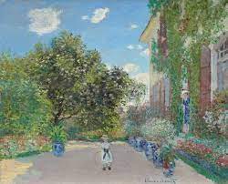 Argenteuil Wall Mural Artist Claude Monet