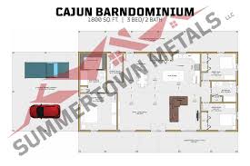 Summertown Metals Cajun Barndominium